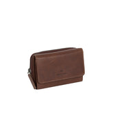 Skórzany Portfel Uniwersalny Mustang Como Wallet Top Opening Brown 06.103501